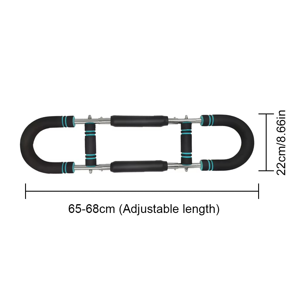 Twister Arm Exerciser Adjustable Chest Expander Spring Workout Bar Power Twister Bar Portable Home Fitness Equipment