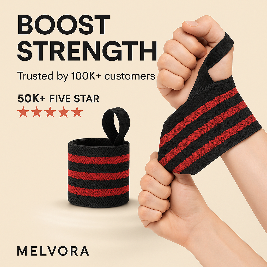 Wristband Wrist Support Brace Straps Extra Strength Weight Lifting Wrist Wraps Bandage Fitness Gym Training