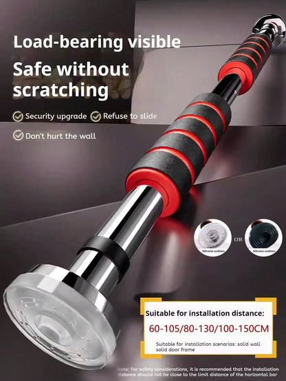 Doorway Telescopic  Pull up Bar Non-Slip Chin-Up Fitness Equipment Adjustable Home Gym Strength Training Heavy Duty for Men Women