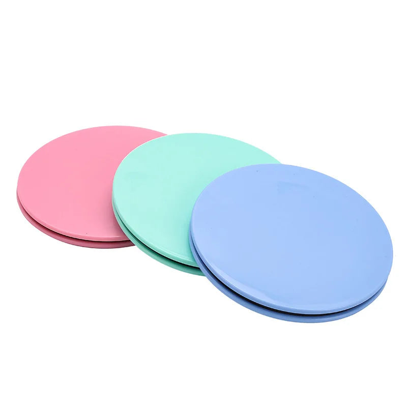 Pair of Fitness Core Sliders Abdominal Exercise Sliding Plate Pilates Yoga Gym Discs Slider Body Muscle Training Equipment