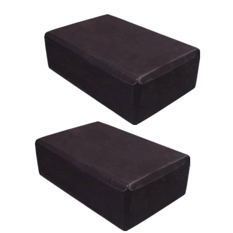 2PCS Gym Blocks Foam Brick Training Exercise Fitness Equipment Dance Yoga Auxiliary Tool Stretching Body Shaping Yoga Blocks
