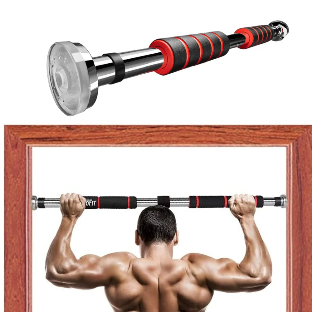 Doorway Telescopic  Pull up Bar Non-Slip Chin-Up Fitness Equipment Adjustable Home Gym Strength Training Heavy Duty for Men Women