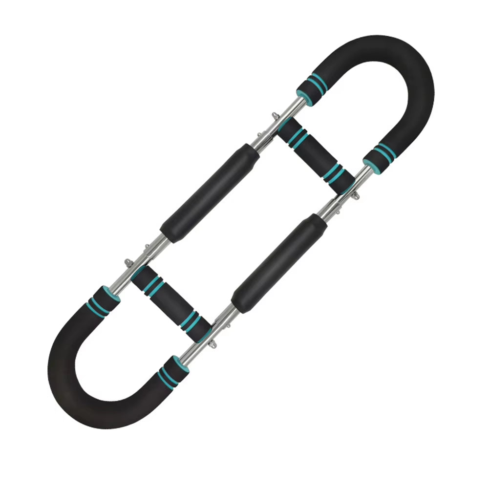 Twister Arm Exerciser Adjustable Chest Expander Spring Workout Bar Power Twister Bar Portable Home Fitness Equipment